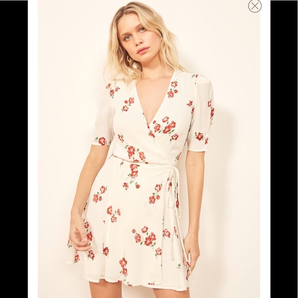 REFORMATION Lucky Wrap Dress - Picture 4 of 4